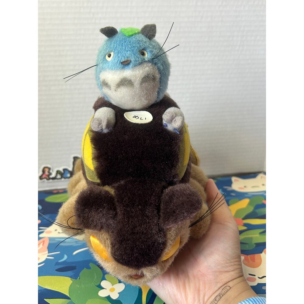 Vintage Studio Ghibli My Neighbor Totoro Cat Bus Plush Stuffed Animal Toy Doll - Picture 9 of 12